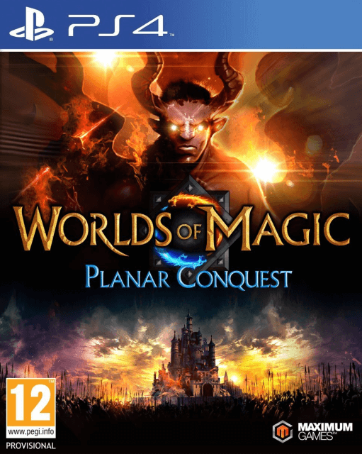 Worlds of Magic Planar Conquest box art for Playstation 4
